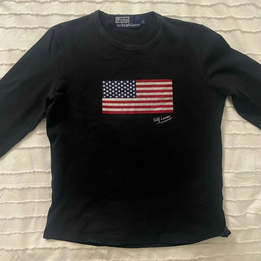 Polo Ralph Lauren Polo Ralph Lauren Flag Sweater - Picture 1 of 4